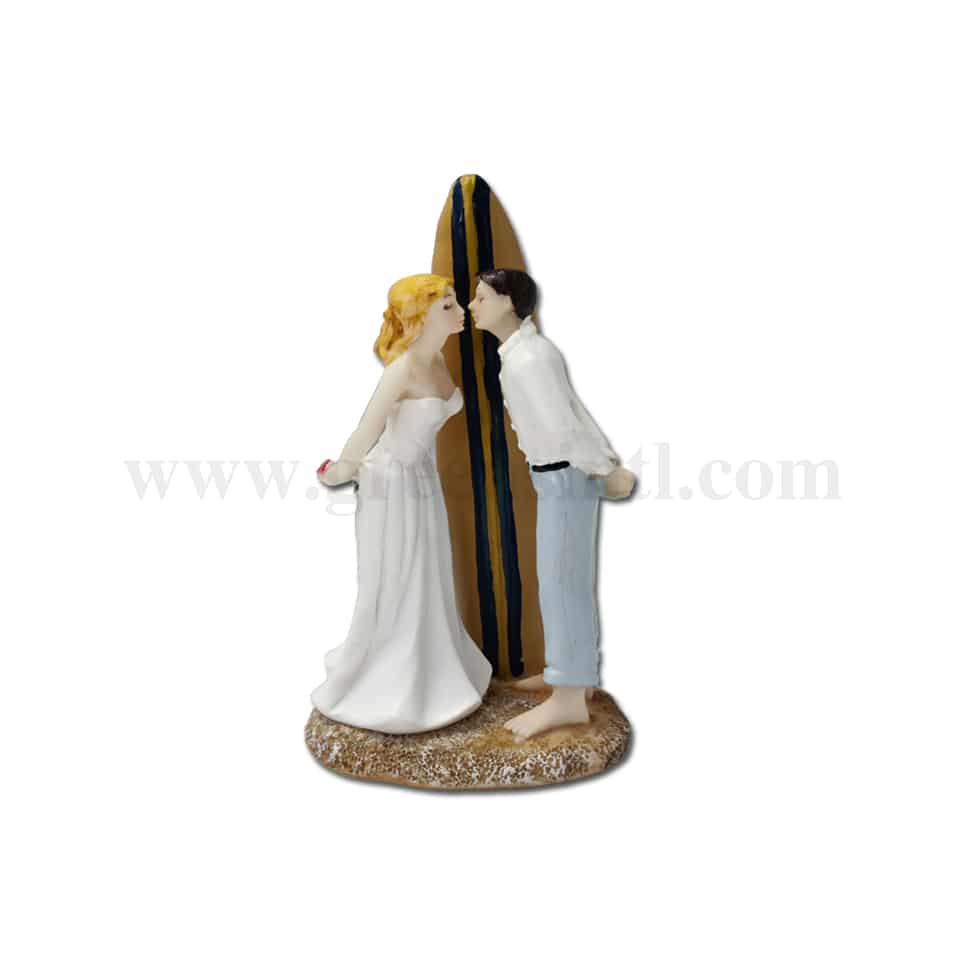 GREENS CHOICE Bride & Groom Cake Topper 120x75x116 mm