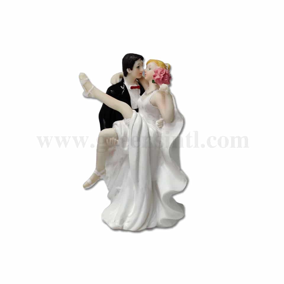 GREENS CHOICE Bride & Groom Cake Topper 100x50x140 mm