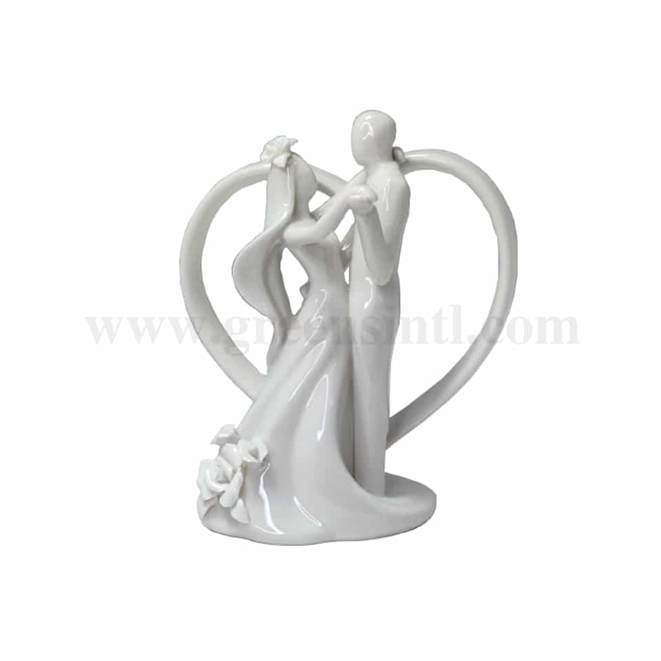 GREENS CHOICE Bride & Groom Cake Topper 180x130 mm