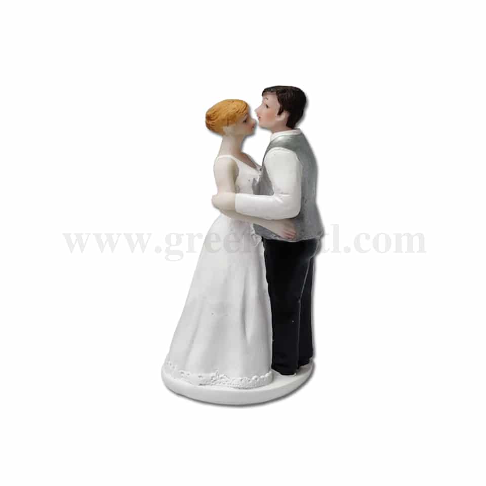 GREENS CHOICE Bride & Groom Cake Topper 75x50x145 mm