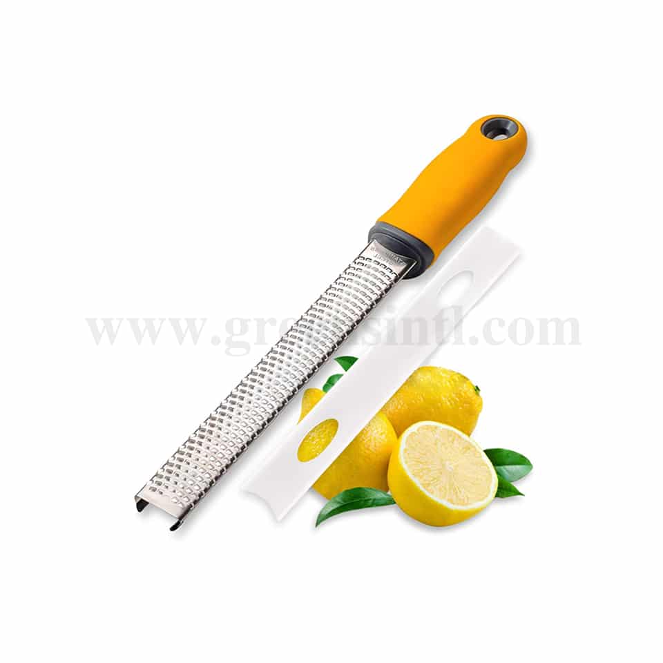 GREENS CHOICE Cheese Grater & Lemon Zester-Stainless Steel Blade 340mm