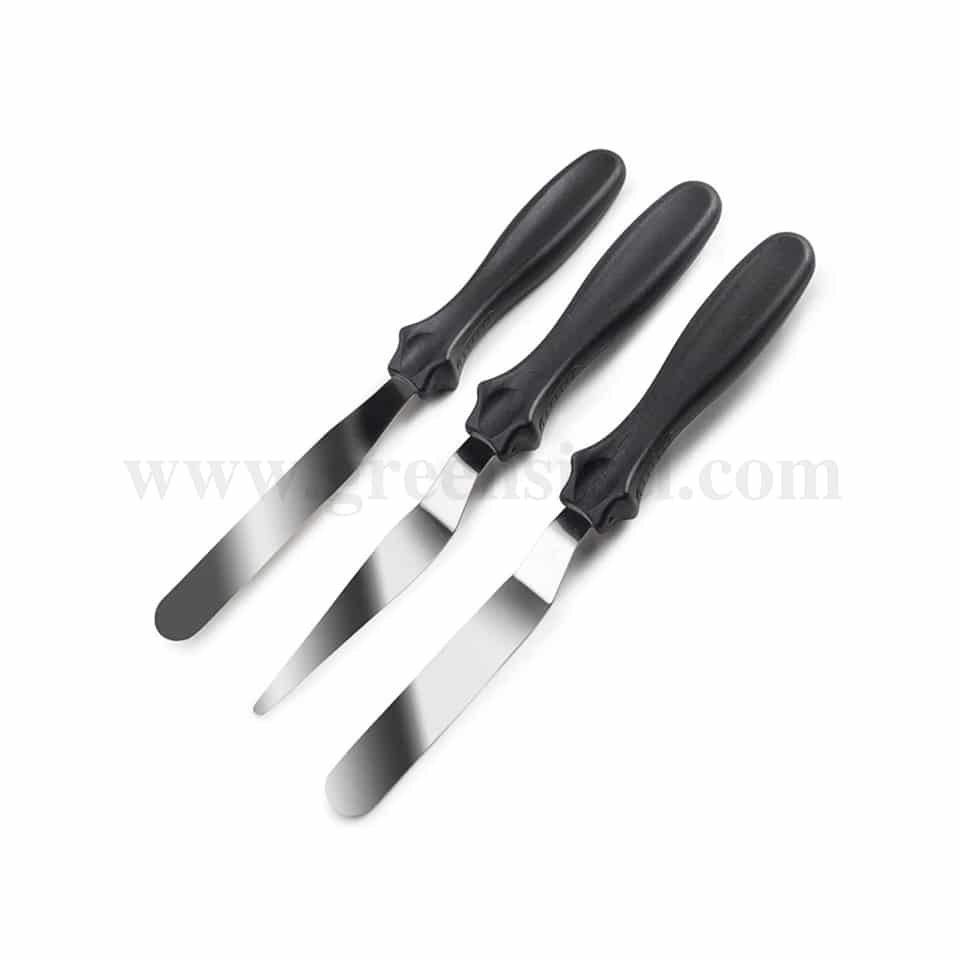 GREENS CHOICE Spatula With 3 Set 230x20mm