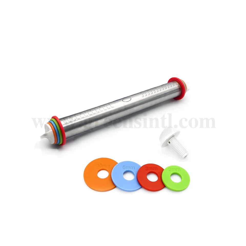 GREENS CHOICE Adjustable Rolling Pin 440x65 mm