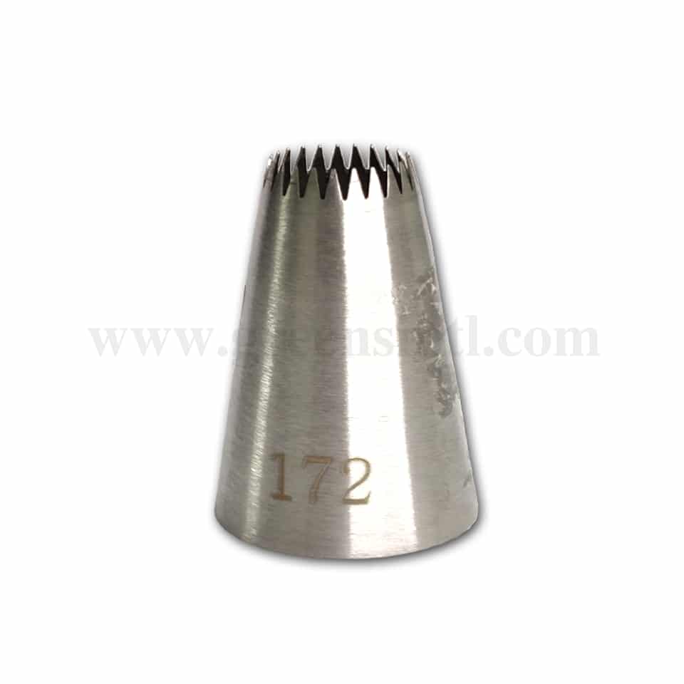 GREENS CHOICE Piping Nozzle Open Star D25mm