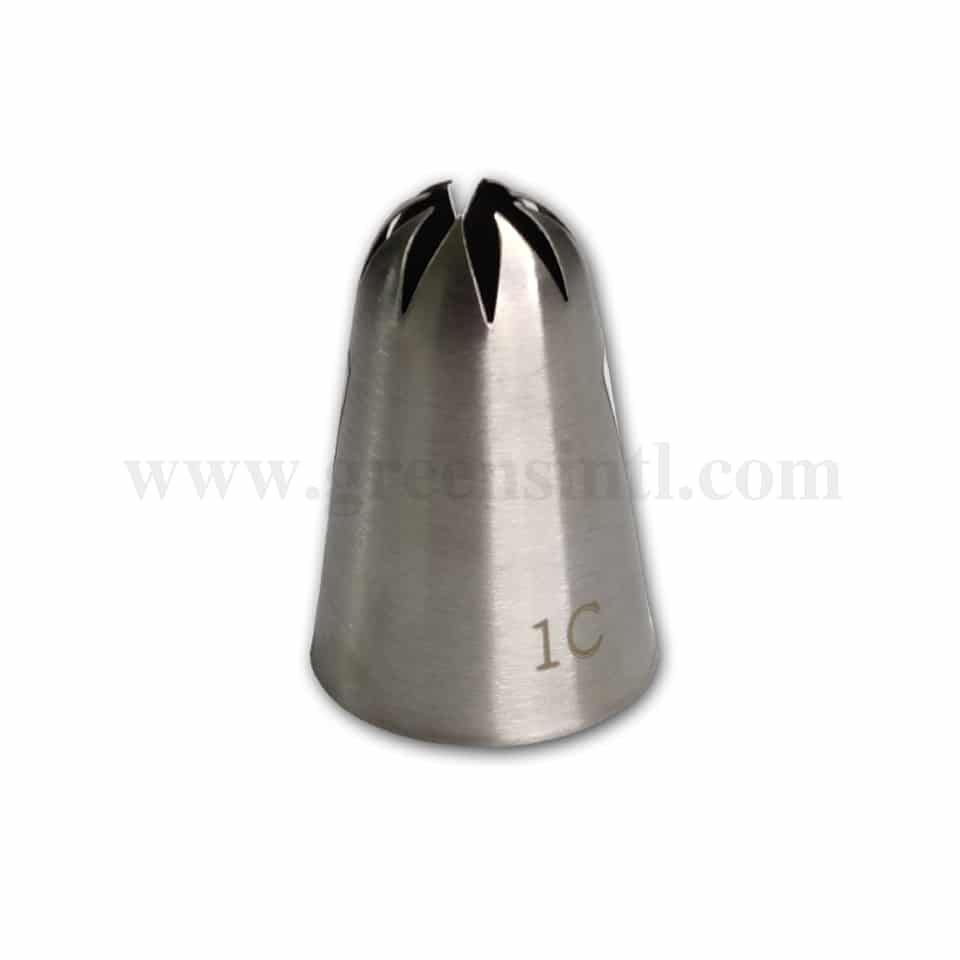 GREENS CHOICE Piping Nozzle Star D31mm H47mm