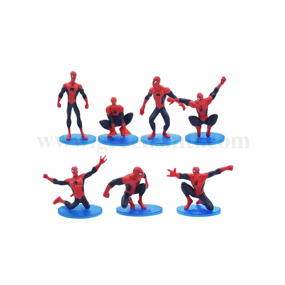 GREENS CHOICE Spider Man Cake Toppers
