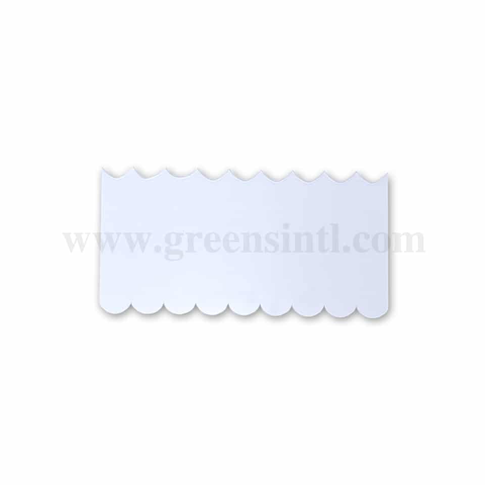 GREENS CHOICE Acrylic Icing Scraper 240x100x2 mm