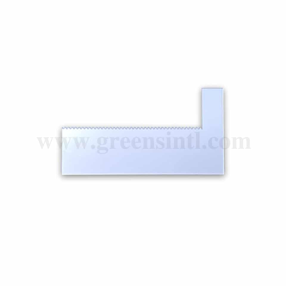 GREENS CHOICE Acrylic Icing Scraper 185x112x2 mm