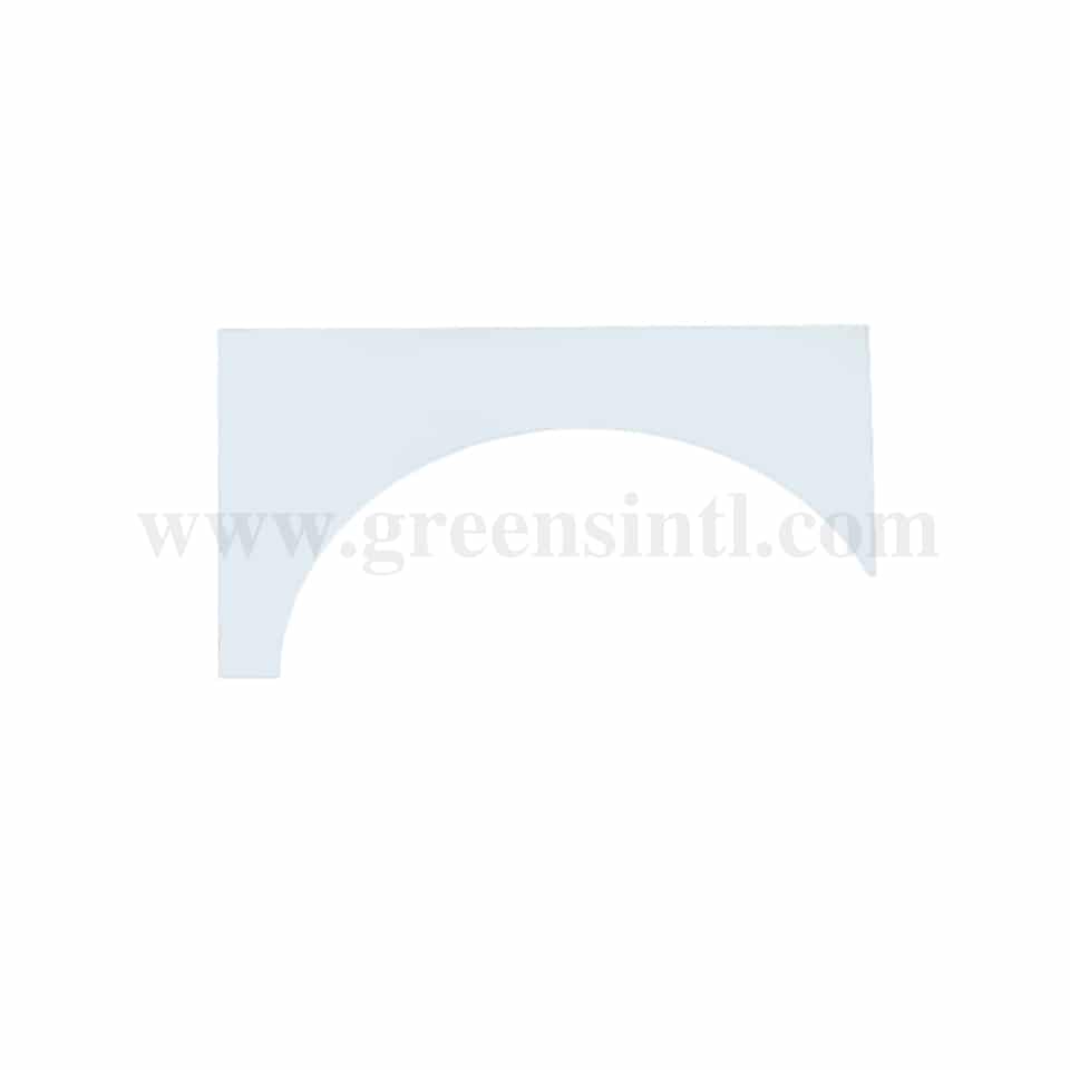 GREENS CHOICE Acrylic Icing Scraper 185x112x2 mm