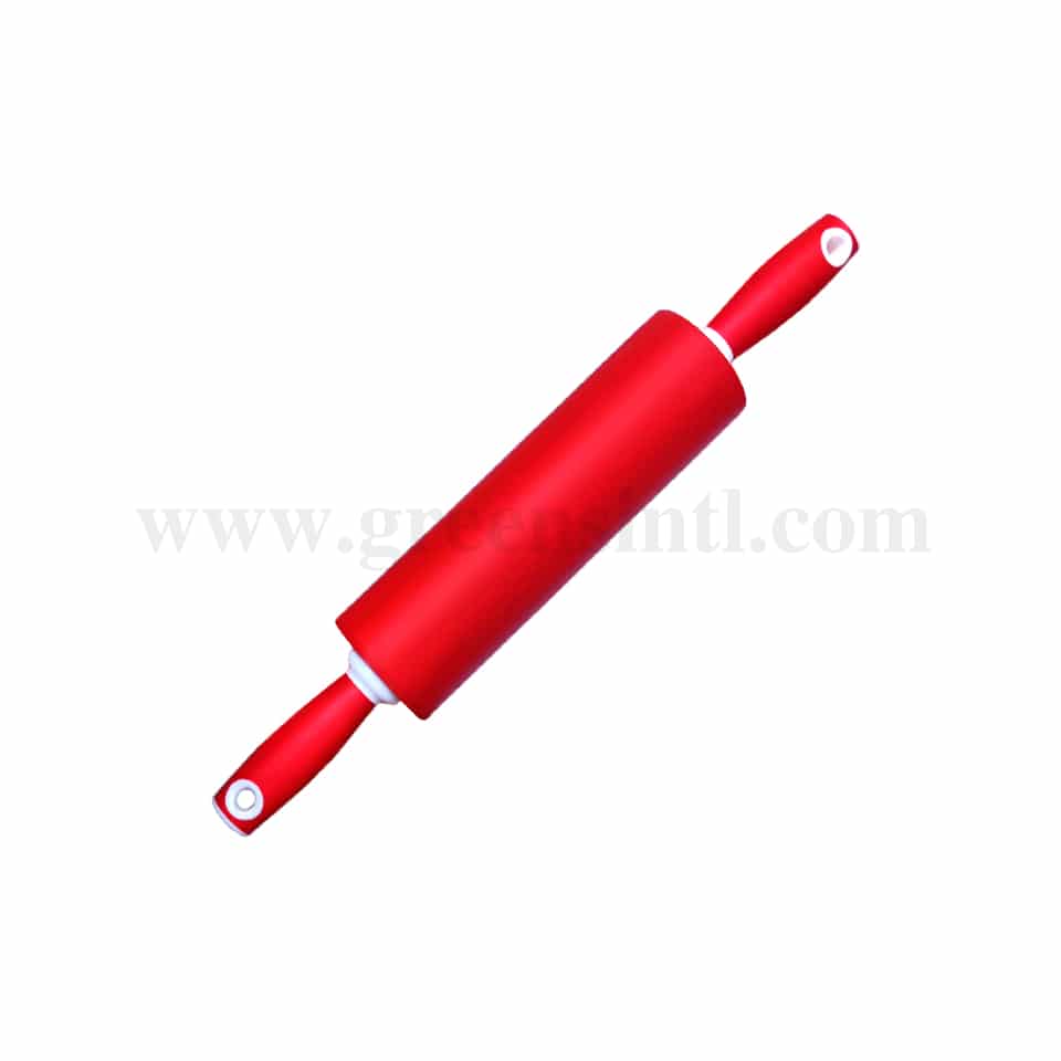 GREENS CHOICE Non-stick Silicone Rolling pin with Handle D 65 mm x L 280 mm