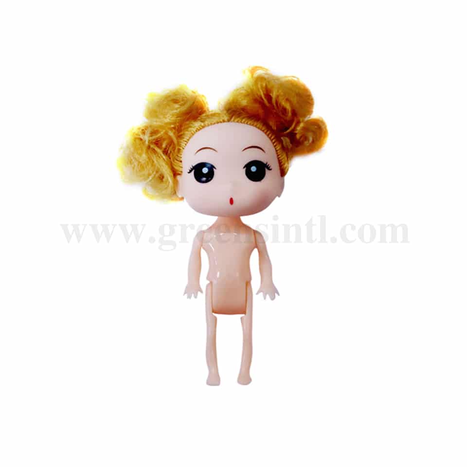 GREENS CHOICE Cute Doll Topper Full Body Blonde 120 mm