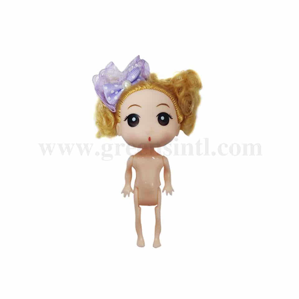 GREENS CHOICE Cute Doll Topper Full Body Blonde 120 mm