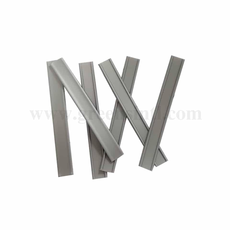 GREENS CHOICE Plastic Clip for Cookie Bag -Silver 65x8 mm-1000 Pcs