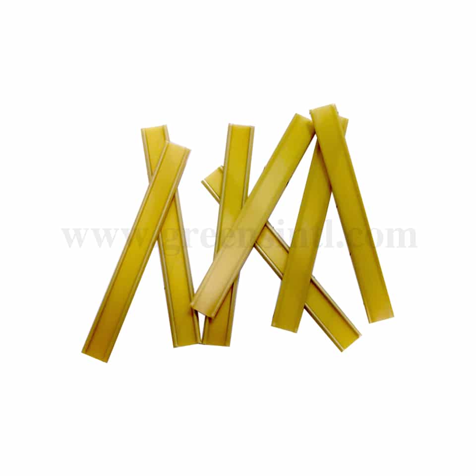 GREENS CHOICE Plastic Clip for Cookie Bag -Gold 65x8 mm-1000 Pcs