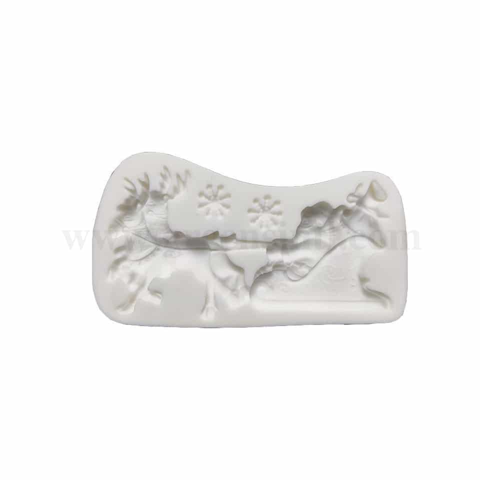 GREENS CHOICE Silicone Mould Christmas Theme 130 x 75 x 13 mm