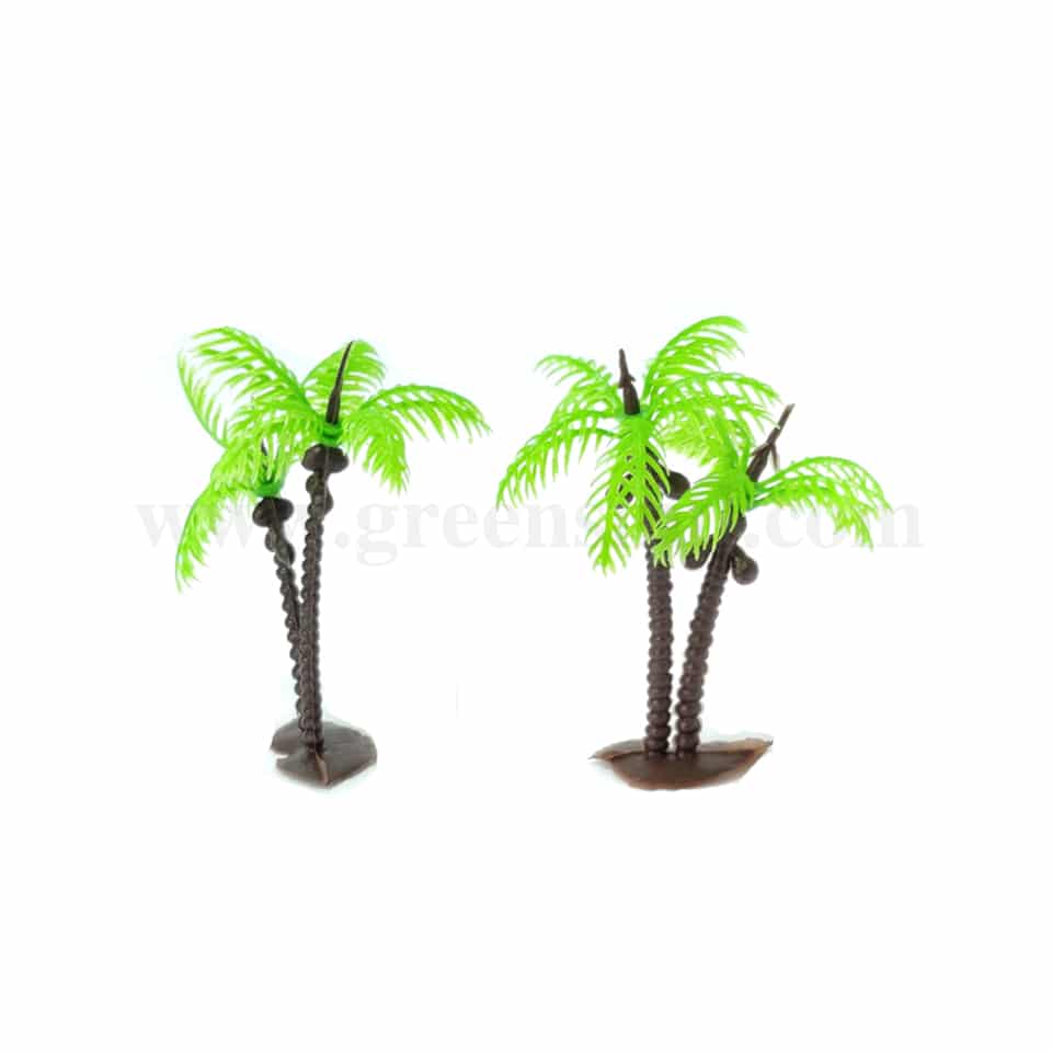 GREENS CHOICE Christmas Cake Topper- Palm Tree 50 x 92 mm-5 pcs