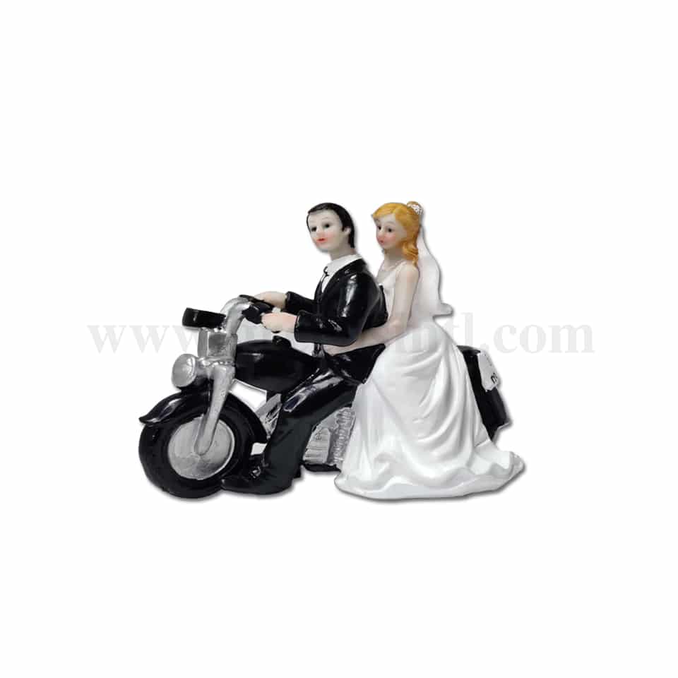 GREENS CHOICE Bride & Groom Cake Topper 140x55x120 mm