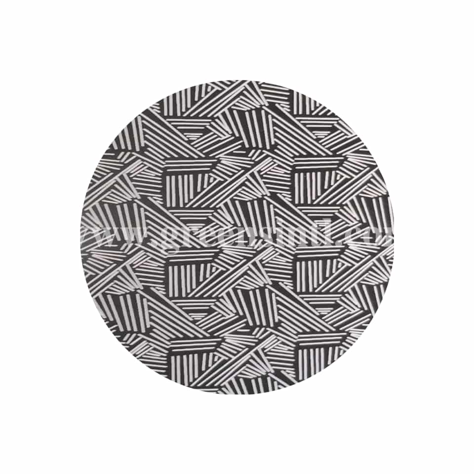 GREENS CHOICE Chocolate Transfer Sheet Dense Hatching White 250 x 350 mm-50 Pcs