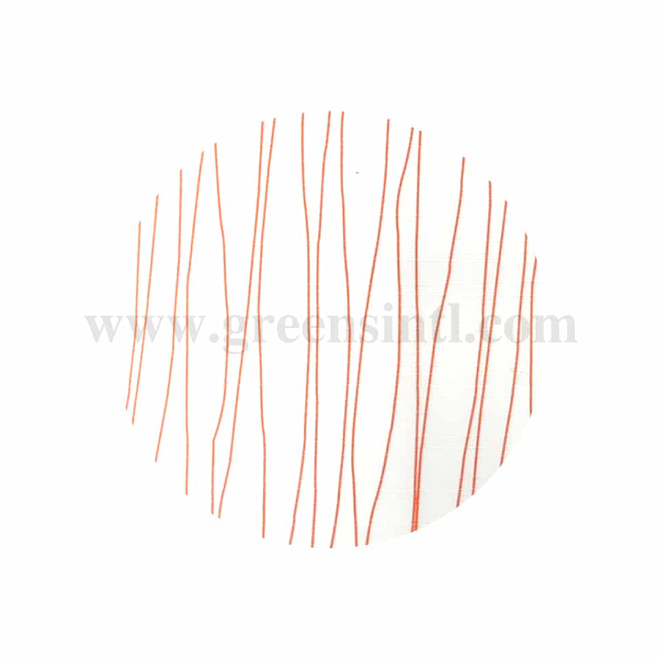 GREENS CHOICE Chocolate Transfer Sheet Two Lines White and Orange 250 x 350 mm-5 Sheets