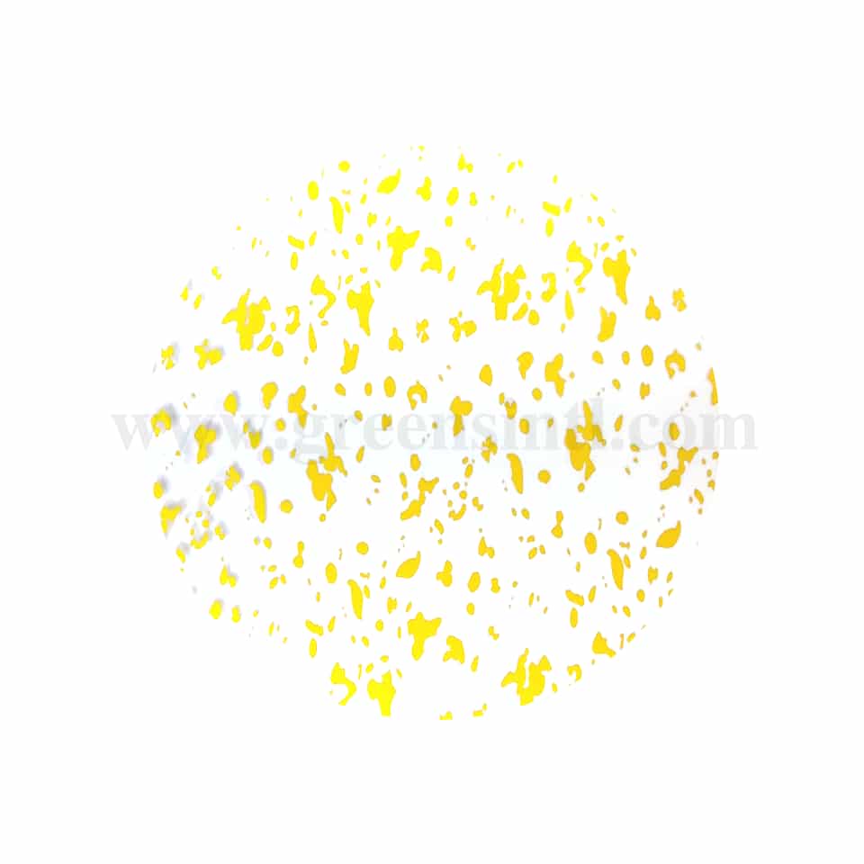 GREENS CHOICE Chocolate Transfer Sheet Spots Pattern Gold 250 x 350 mm-5 Sheets