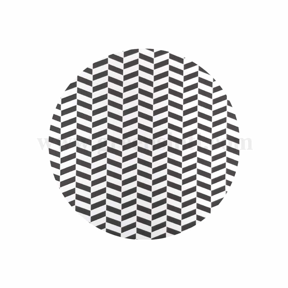 GREENS CHOICE Chocolate Transfer Sheet Herring Bones White 250 x 350 mm-5 Sheets