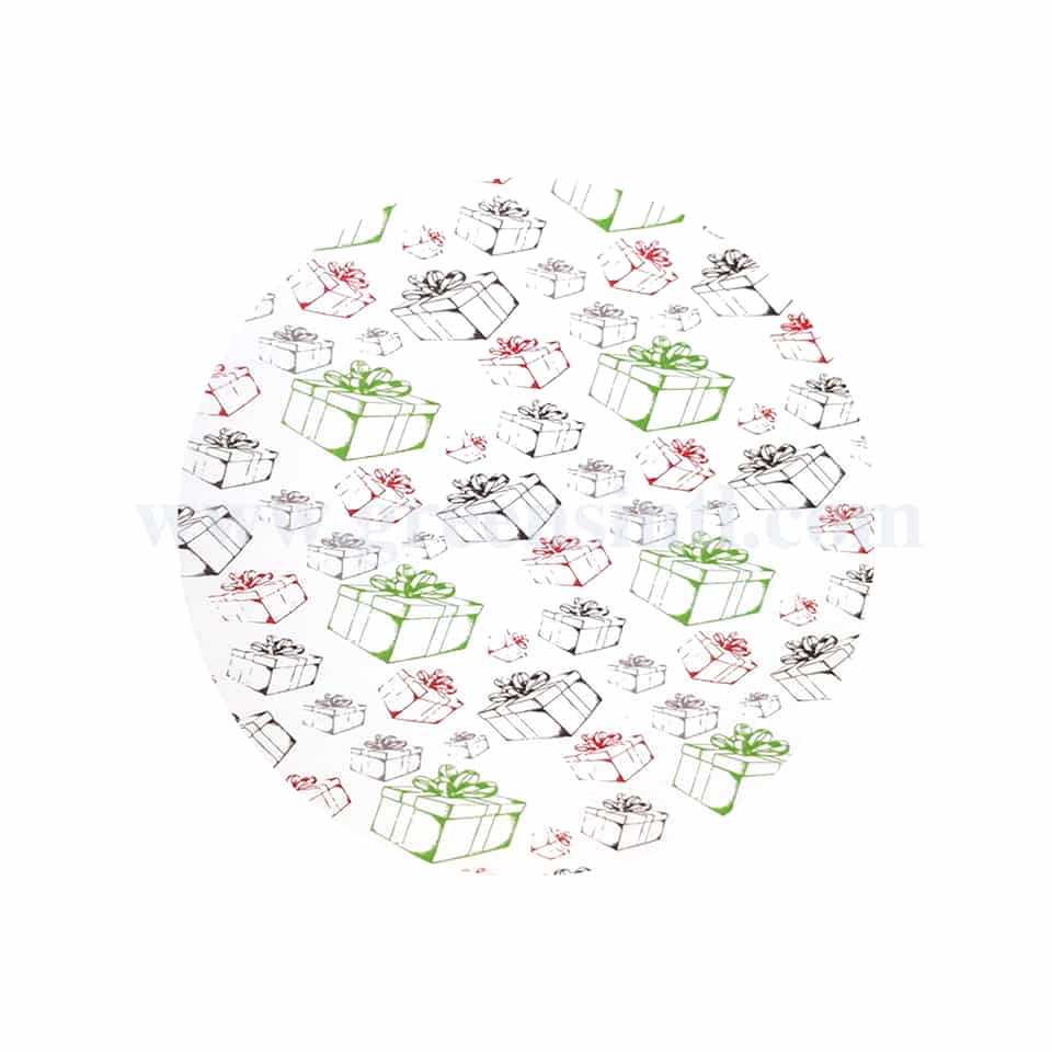 GREENS CHOICE Chocolate Transfer Sheet Gift Boxes 4 Colours 250 x 350 mm-5 Sheets