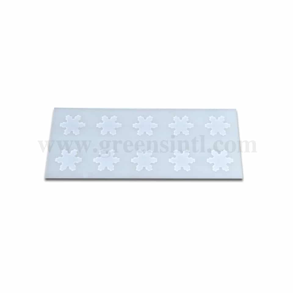 GREENS CHOICE Chocolate Decorations Stencil-Sugar Cane 24 x 35 mm-18 Indents