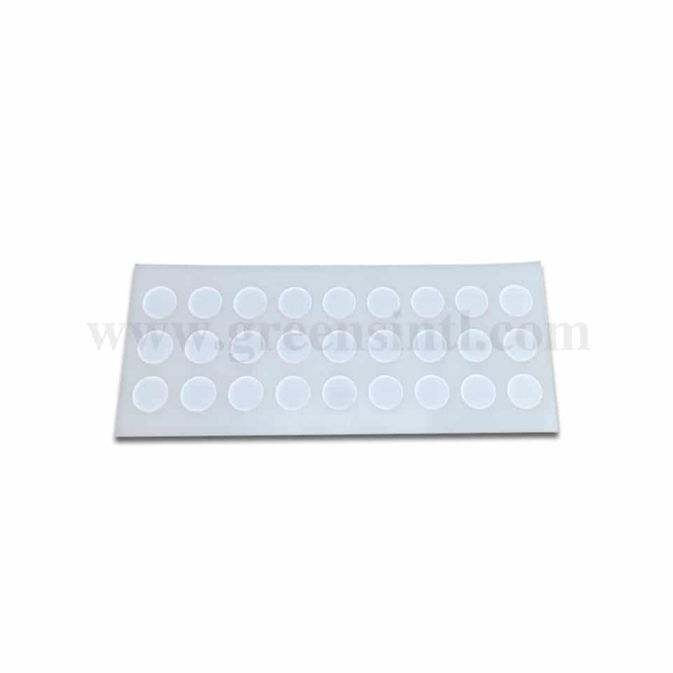 GREENS CHOICE Chocolate Decorations Stencil-Round D 30 mm-27 Indents