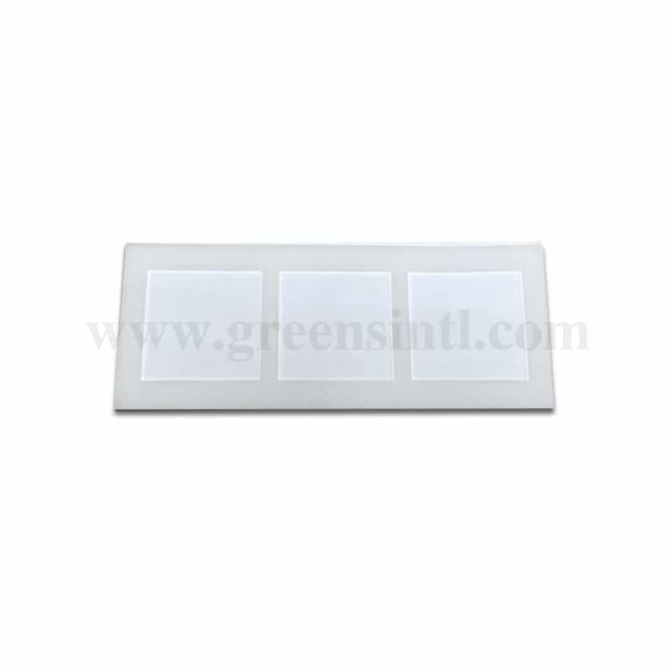 GREENS CHOICE Chocolate Decorations Stencil UAE Flag -3 Square 100 x 100 mm-3 Indents