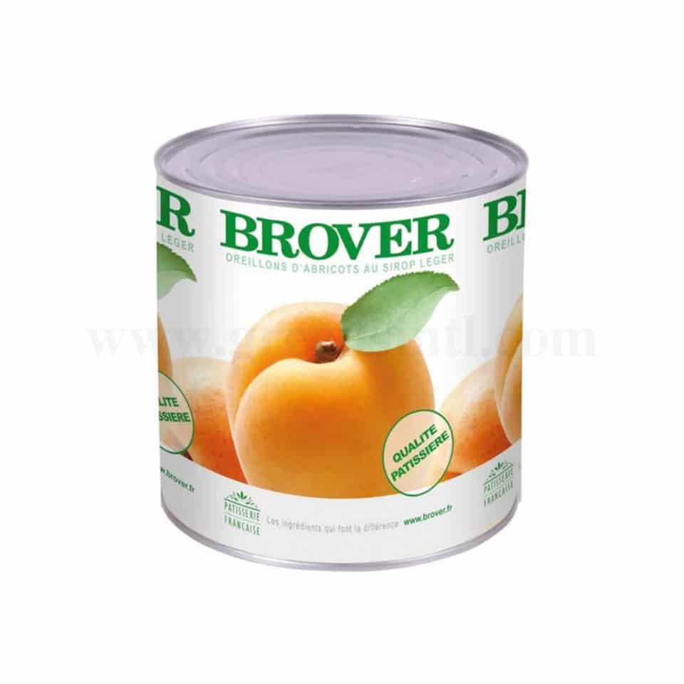 BROVER Unpeeled Apricots Halves 850 ml