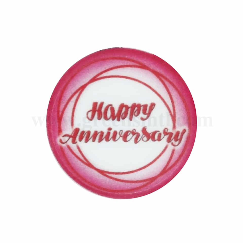 CDA Wafer Happy Anniversary -12 Sheets