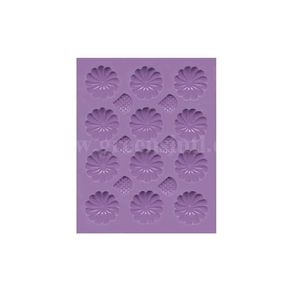 CHICAGO SCHOOL OF MOLD MAKING Mime Swirl & Koi Dots 97 x 123 mm