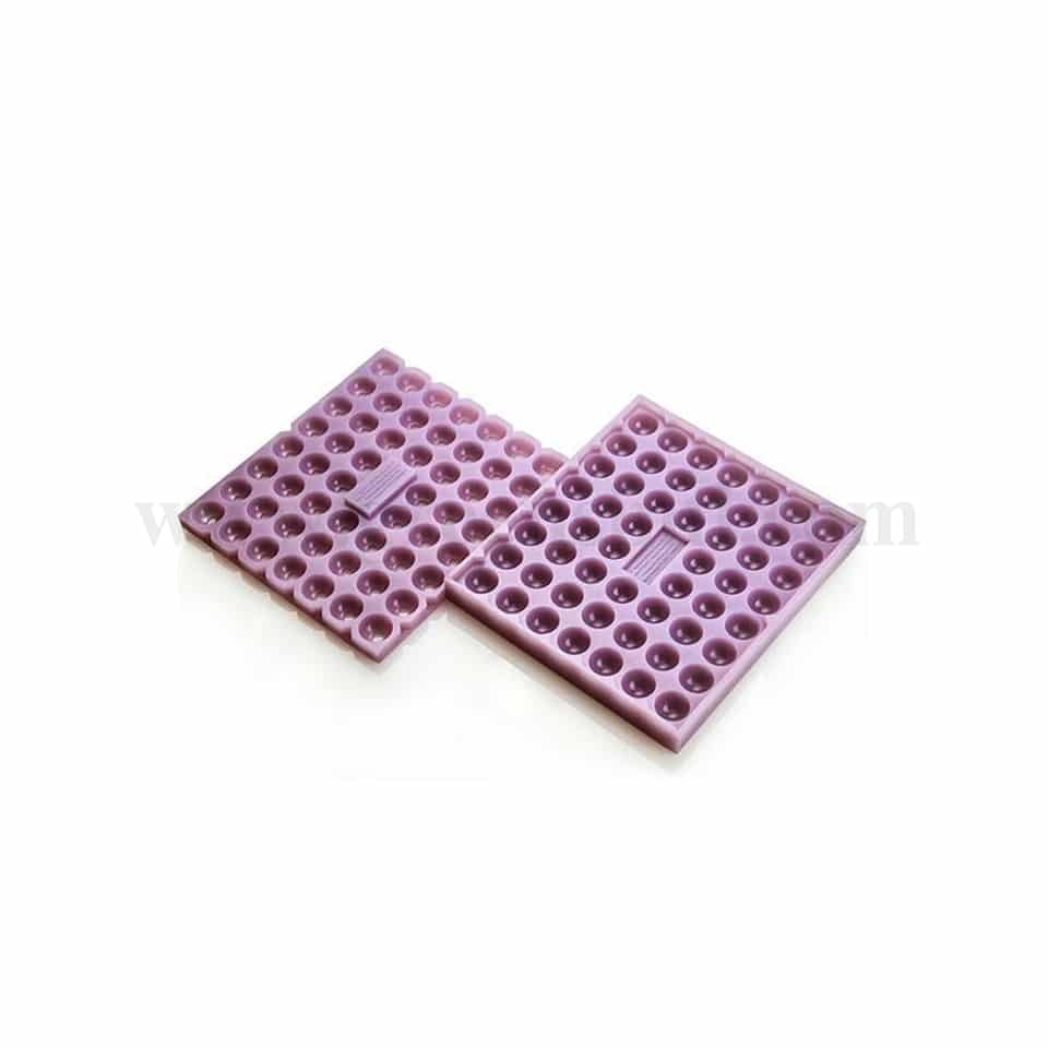 CHICAGO SCHOOL OF MOLD MAKING Sphere Mold 1 (23mm) -54 Indents