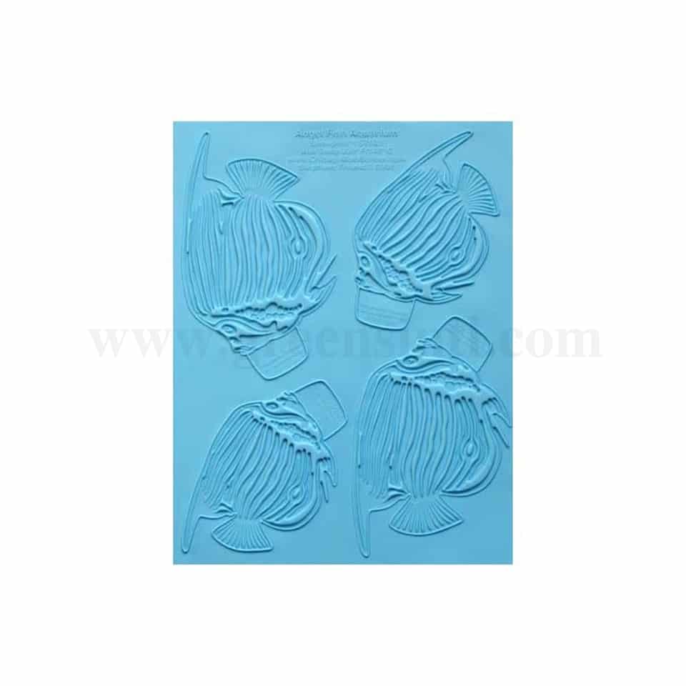 CHICAGO SCHOOL OF MOLD MAKING Angel Fish Aquarium Showpeels 210 x 280 mm