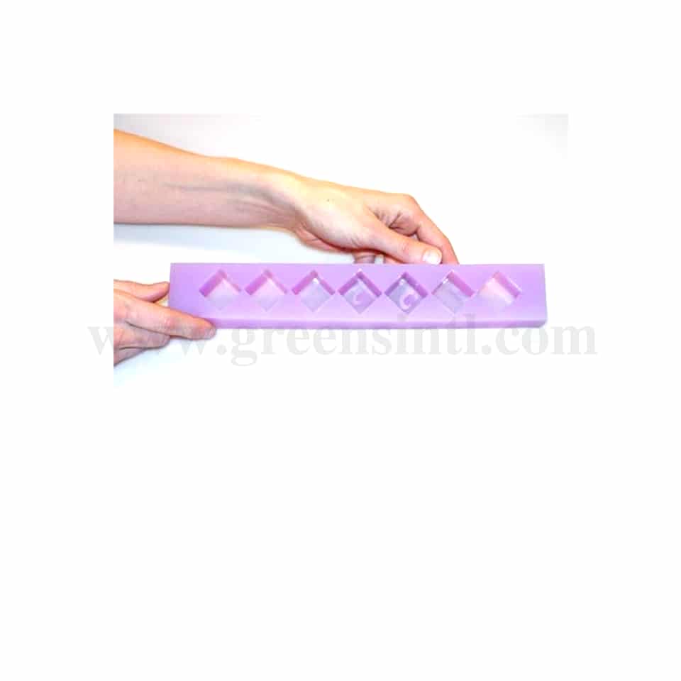 CHICAGO SCHOOL OF MOLD MAKING Cube Mold 1-25.4 mm