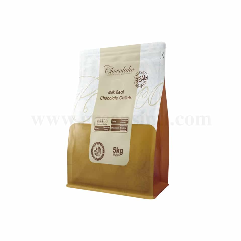 CHOCOLAKE Real Milk Chocolate Callets 38% 5 Kg