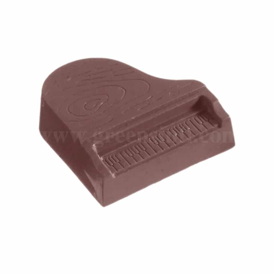 CHOCOLATE WORLD Chocolate Mould Piano 37x36x H12 mm