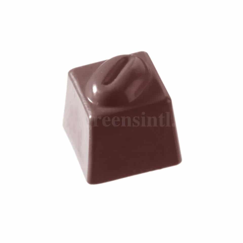 CHOCOLATE WORLD Chocolate Mould Cube Of Coffee Bean 25x25x H25 mm