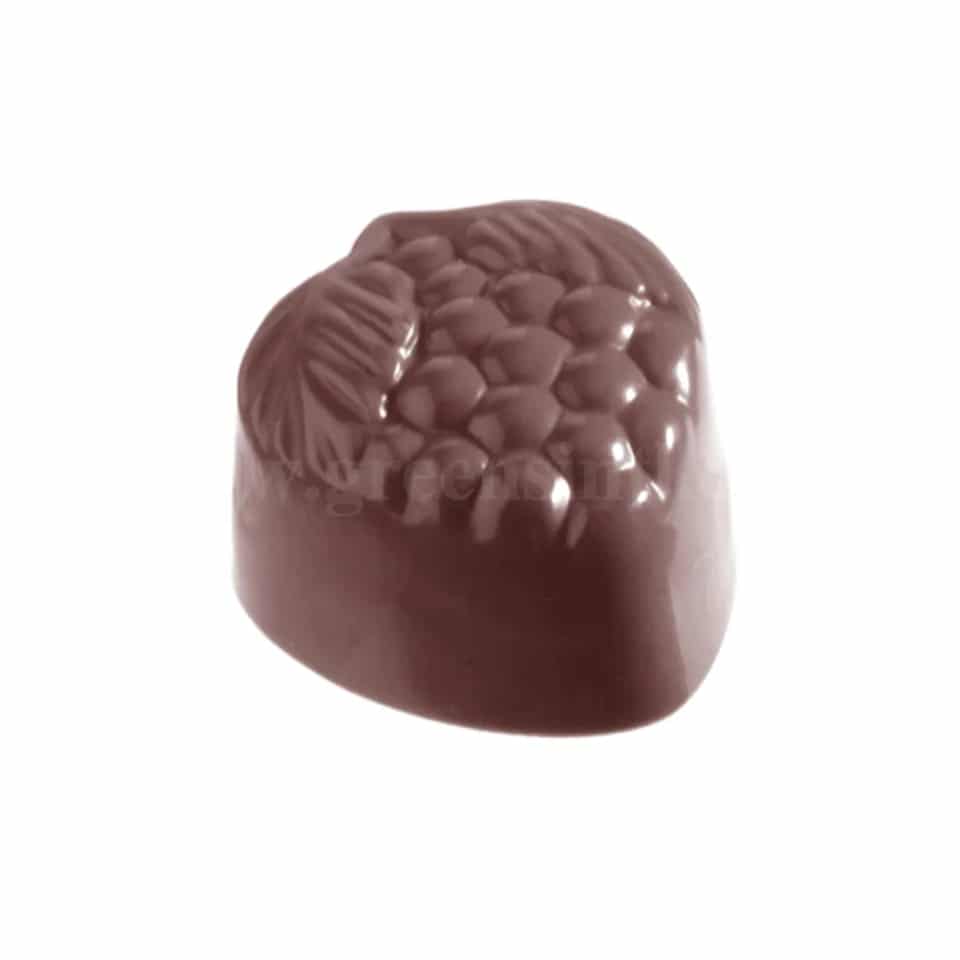 CHOCOLATE WORLD Chocolate Mould Raspberry 30 x 27 x h 18 mm