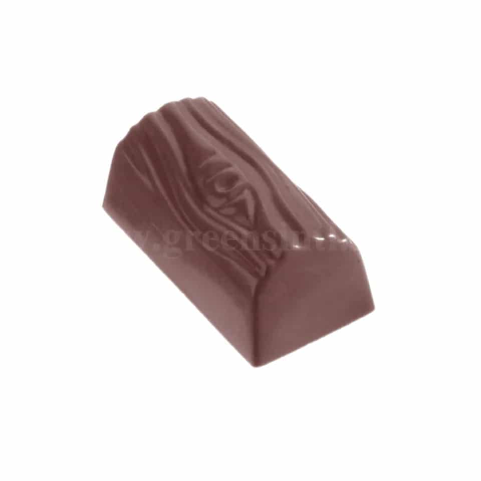 CHOCOLATE WORLD Chocolate Mould Buche Long 35 x 18 x h 15 mm