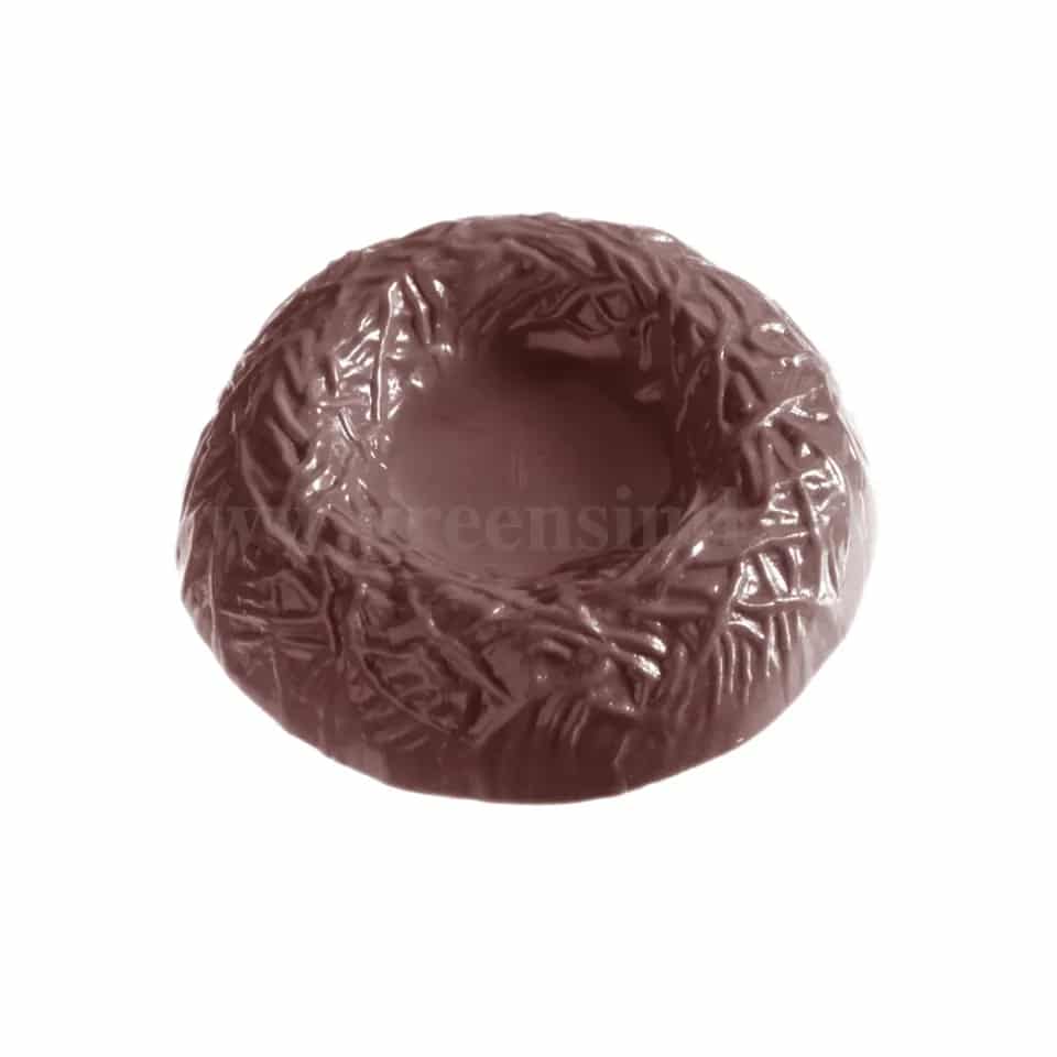 CHOCOLATE WORLD Chocolate Mould Birds Large Nest 85x85xh20mm