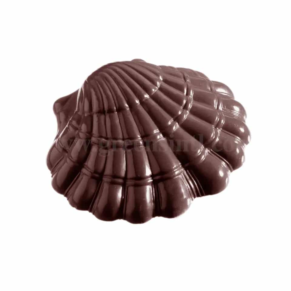 CHOCOLATE WORLD Chocolate Mould Scallop 87x98mm