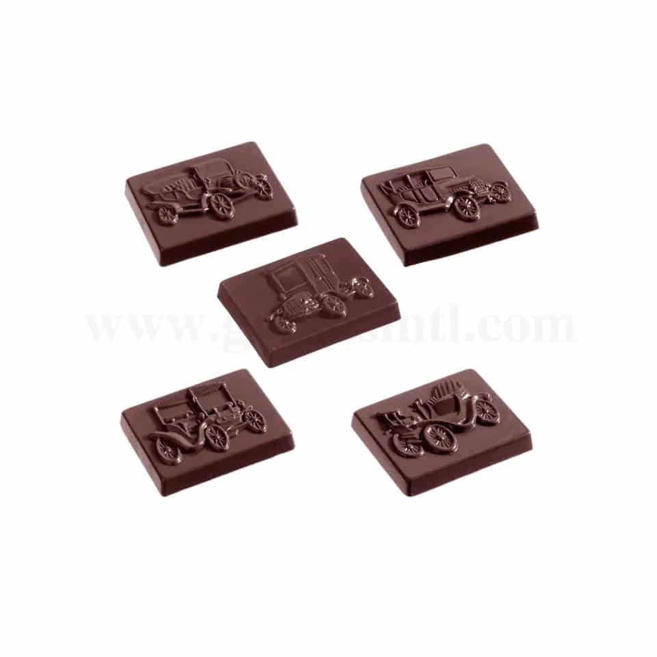 CHOCOLATE WORLD Chocolate Mould Old Timer 6 Fig