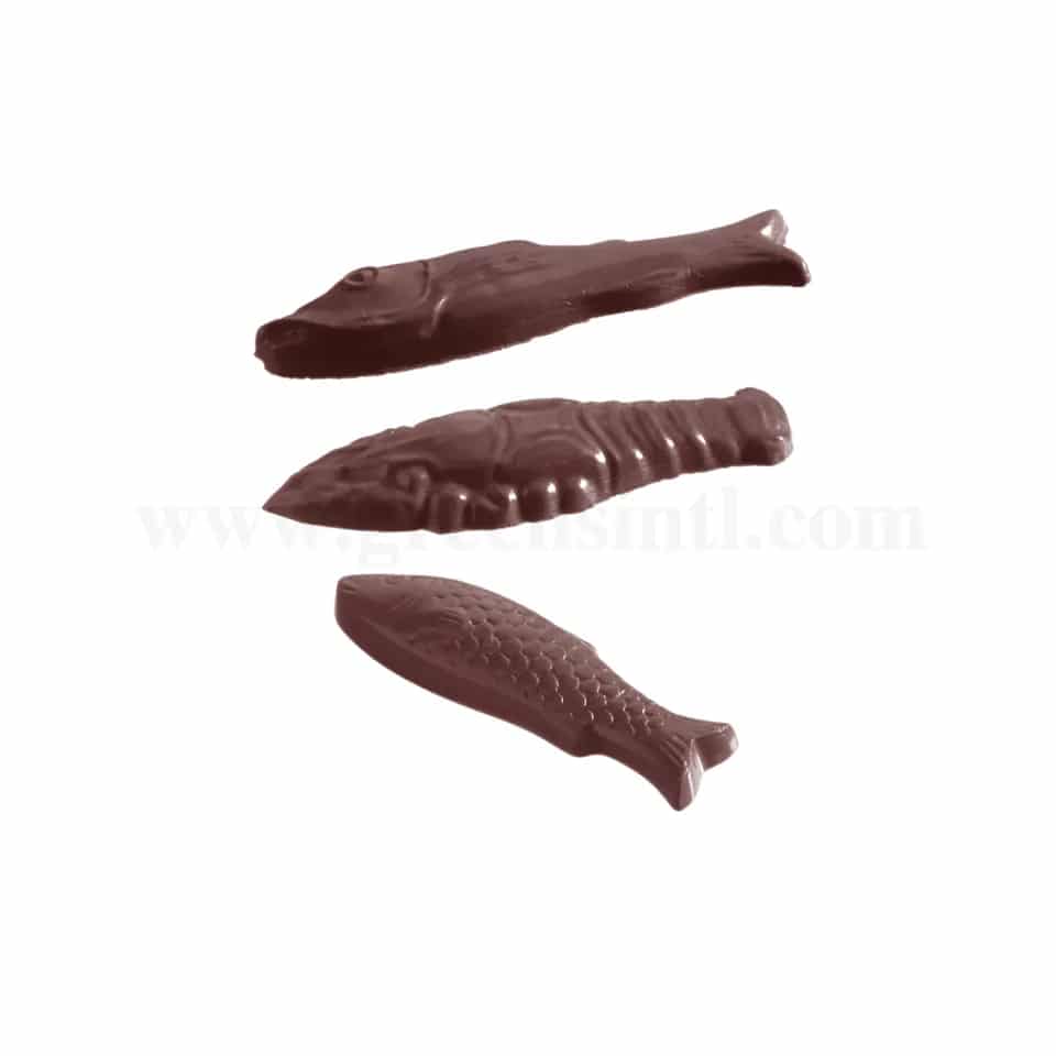 CHOCOLATE WORLD Chocolate Mould Fish 3 Fig