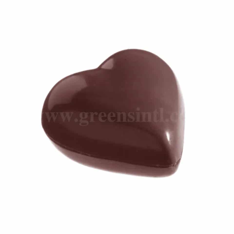 CHOCOLATE WORLD Chocolate Mould Heart 30x26xh9mm