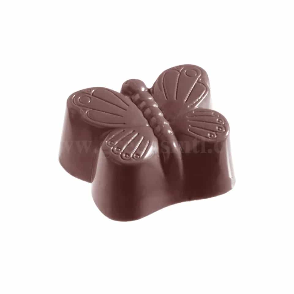 CHOCOLATE WORLD Chocolate Mould Butterfly Small 32x24xh13mm