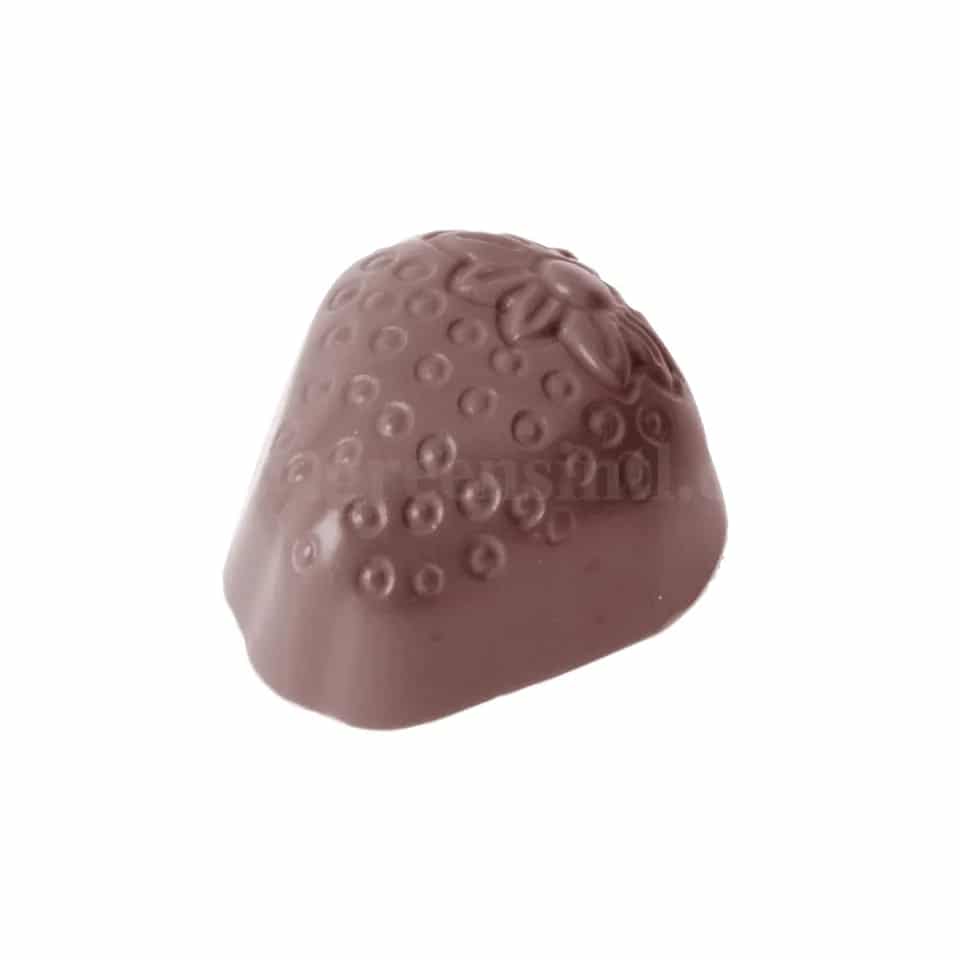 CHOCOLATE WORLD Strawberry Chocolate Mould 34x31xh17.5mm