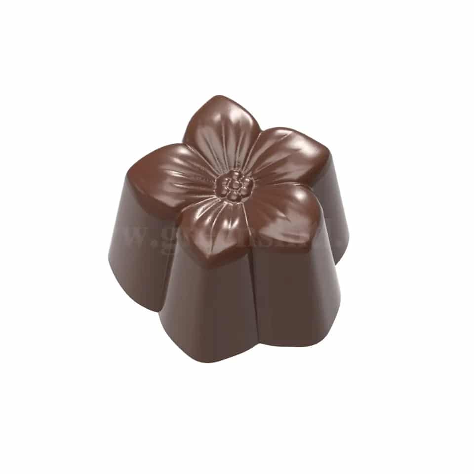 CHOCOLATE WORLD Chocolate Mould Violet Small 25x24.5xh18mm