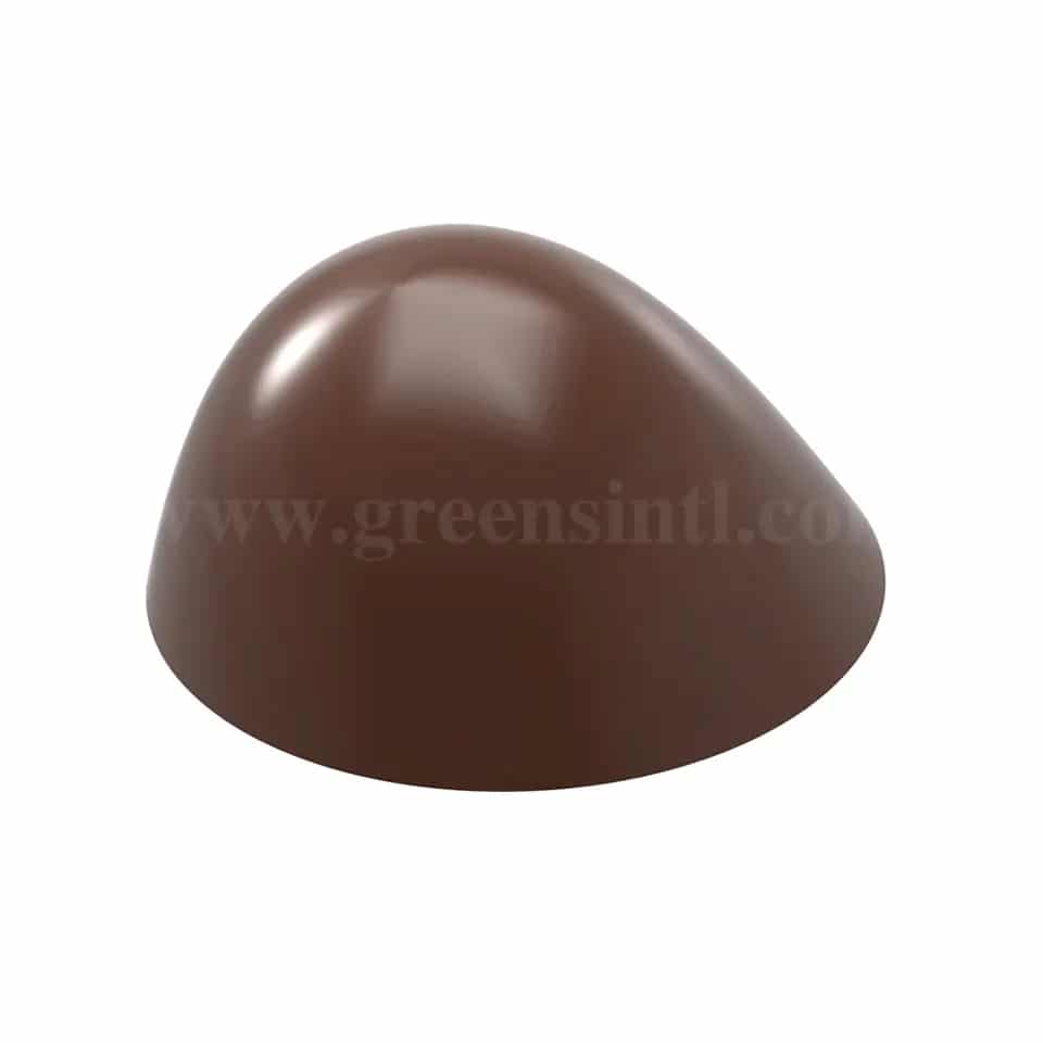 CHOCOLATE WORLD Chocolate Mould Top Trio - Roger Van Damme 24x23x14mm