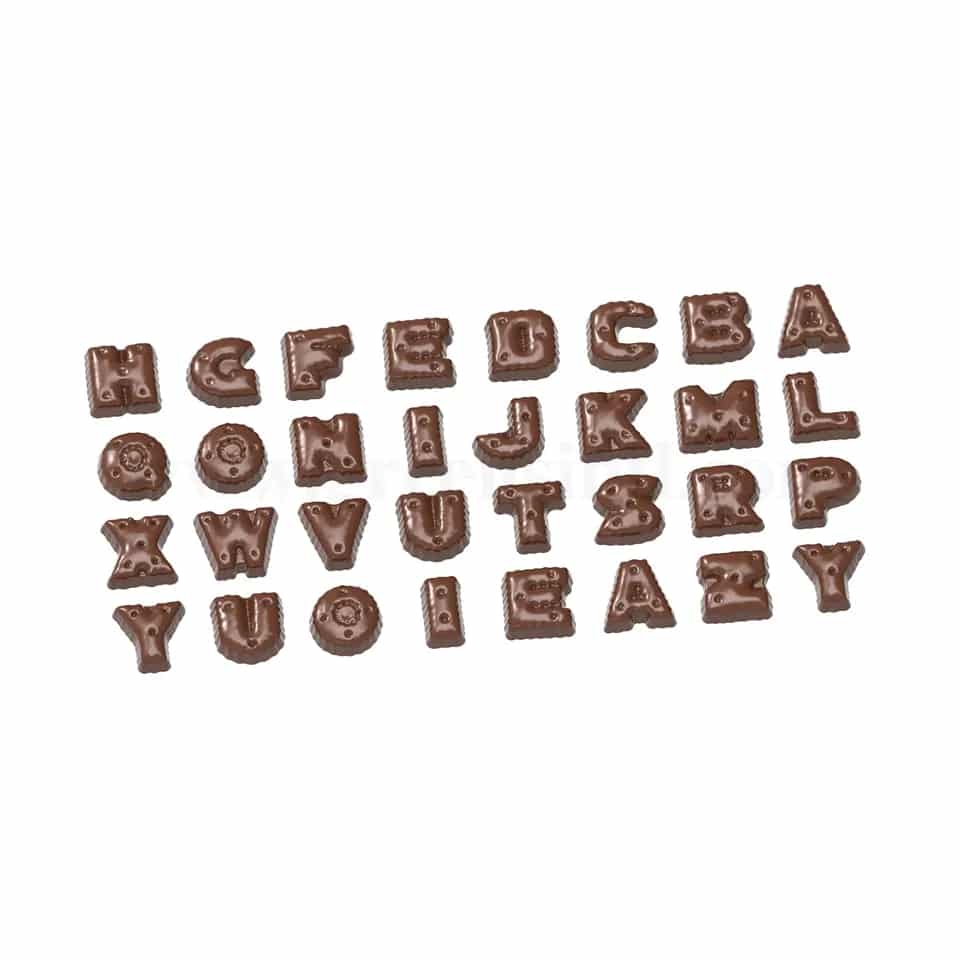 CHOCOLATE WORLD Chocolate Mould Nic Nac 29x25x9mm-26 Fig